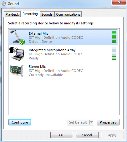 How to record audio on PC