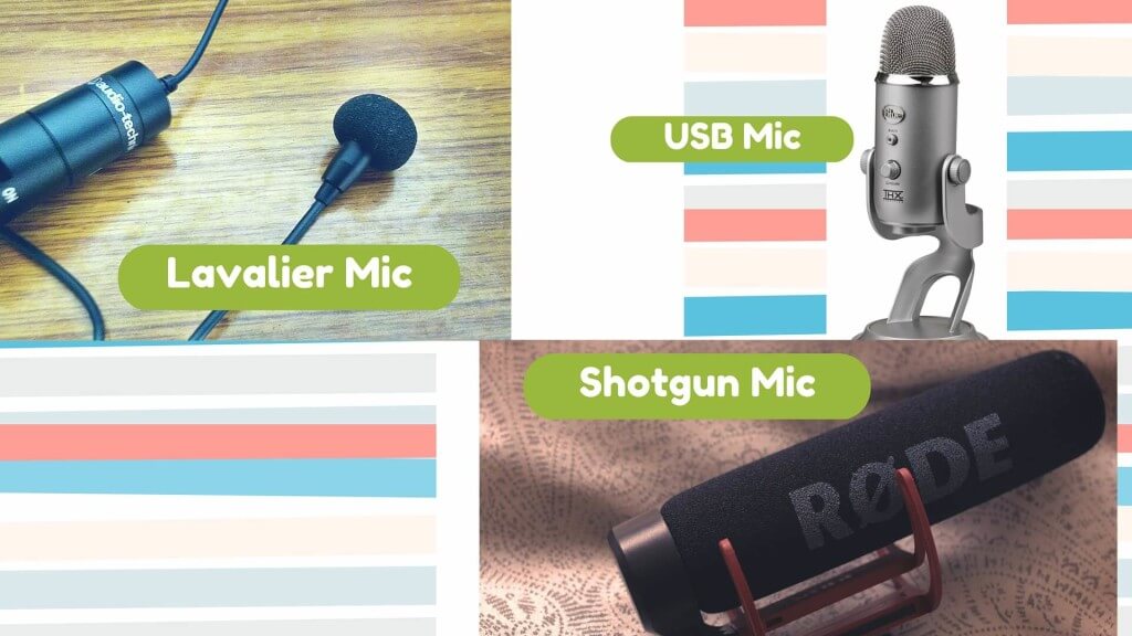 Different Types of microphones
