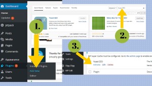 Yoast SEO install steps