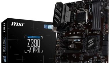 MSI Z390-A PRO LGA1151 (Intel 8th and 9th Gen)